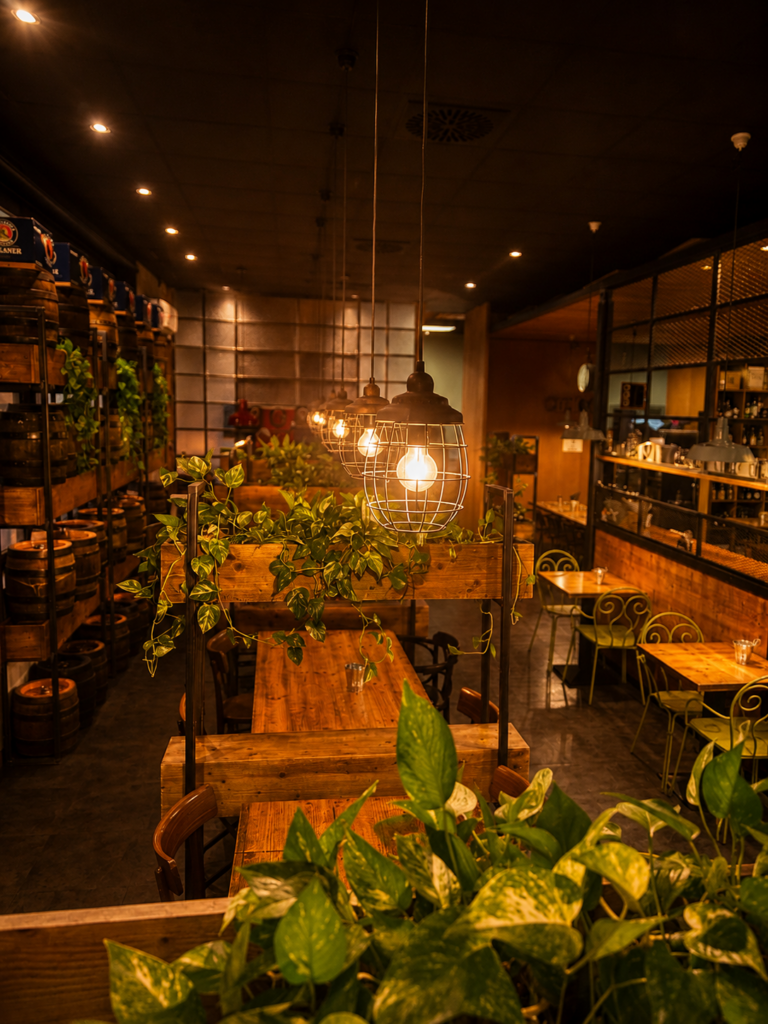 Interno del locale GUT, vista 1
