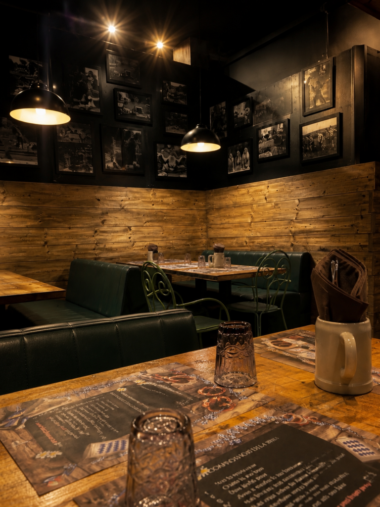 Sala interna di GUT Birreria & Cucineria, vista 3